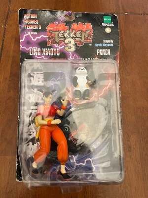 Boneco de ação Epoch Tekken 3 Namco Limited Ling Xiaoyu 1998 retrô Japão 6" - Imagem 1 de 4