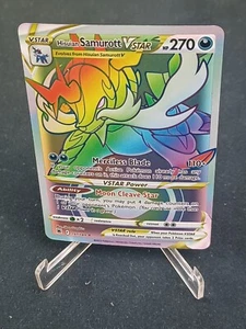 Hisuian Samurott VSTAR 197/189 Rainbow Secret Astral Radiance Pokemon Card - Bild 1 von 2