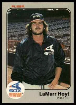 1983 Fleer #238 LaMarr Hoyt - Image 1 of 2