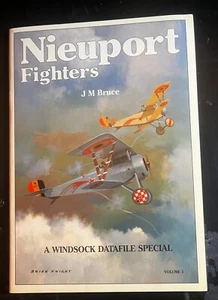 Nieuport Fighters WINDSOCK DATAFILE SPECIAL V1 RARE PLANS CLOSEUPS SIDEVIEWS - Picture 1 of 7