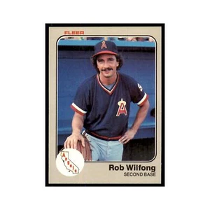 1983 Fleer Rob Wilfong Angels #101 - Picture 1 of 3