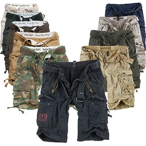 PANTALONES CORTOS SURPLUS Raw Vintage DIVISION / ROYAL Cargo Bermudas EJÉRCITO DE EE. UU. pantalones cortos - Imagen 1 de 33
