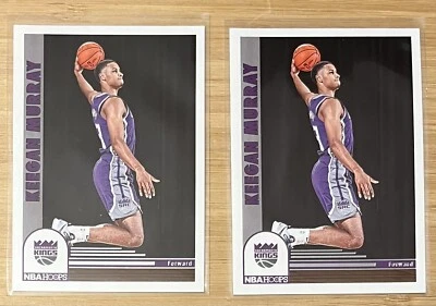 2022-23 Panini NBA Hoops Hoops Tribute Keegan Murray #284 Rookie RC Lot Of 2 - Image 1 of 2