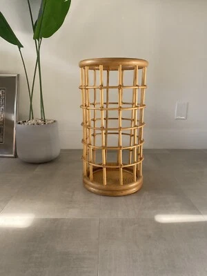 MCM бамбука ротанг зонт стойка 1960 Италии Франко Альбини - Изображение 1 из 4