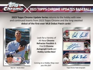 2023 Topps CHROME UPDATE Baltimore Orioles Team Set PRESALE - RELEASE 11/15