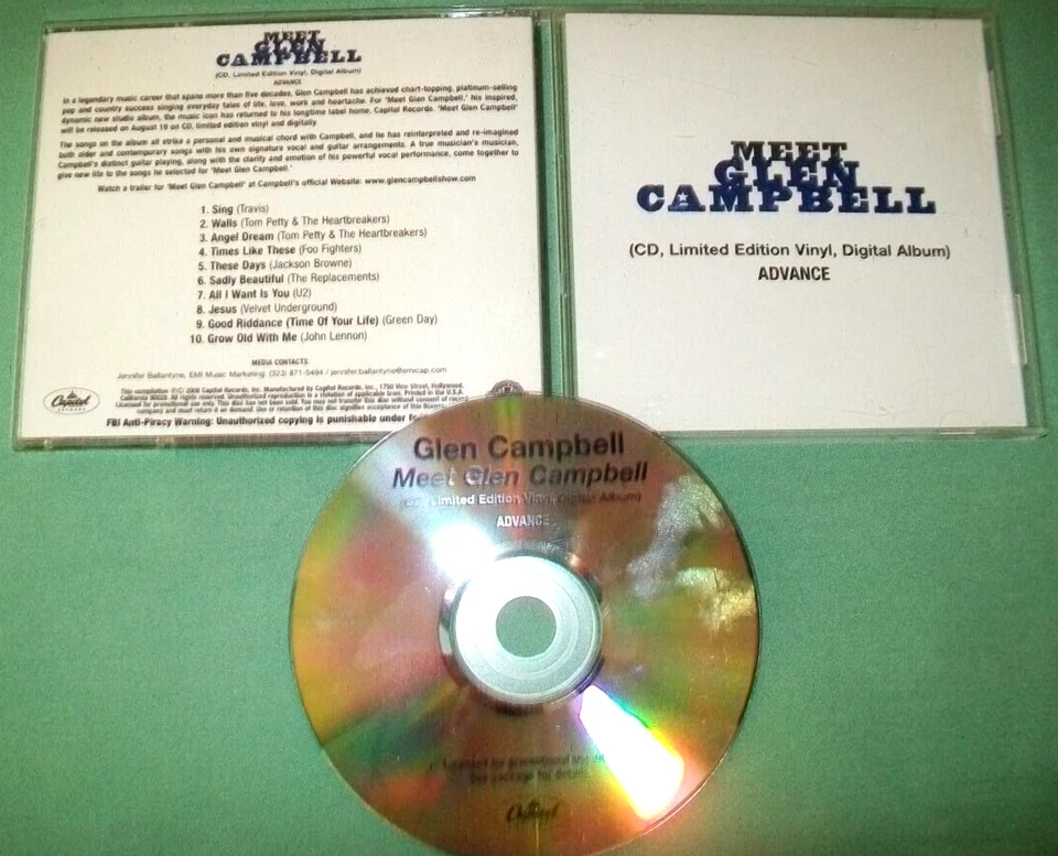 Glen Campbell     **PROMO CD**     Meet Glen Campbell - Bild 1 von 1