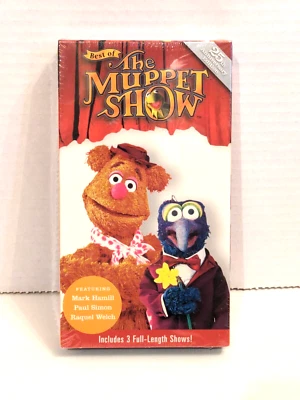 Best of the Muppet Show VHS  Mark Hamill Paul Simon NEW/SEALED! - Image 1 of 3