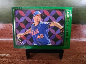 2021 Jacob deGrom #MTC-7 Topps Gallery Masters of the Craft 🔥 Green #'d /250