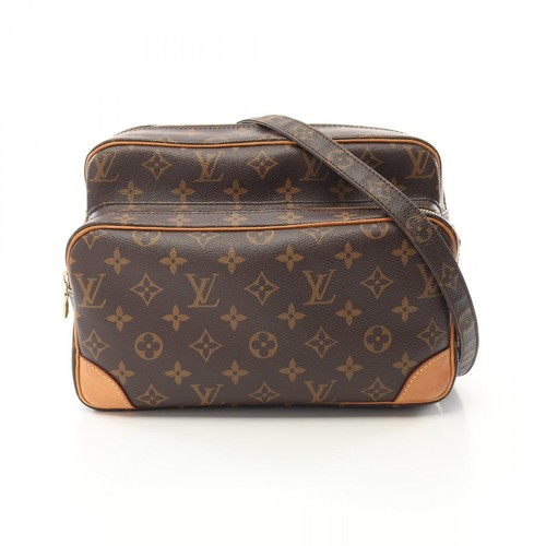 LOUIS VUITTON（LV） Borsa a tracolla Louis Vuitton Nilo M45244 monogra pelle marrone usata LV