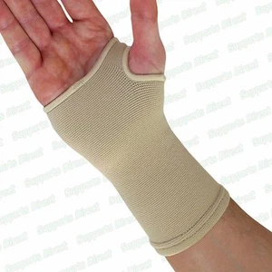 Elastic Compression Wrist Support Brace for Carpal Tunnel, Arthritis Sprain Pain - Picture 1 of 6