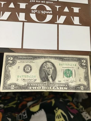 1976 2 Dollar Bill - Image 1 of 2
