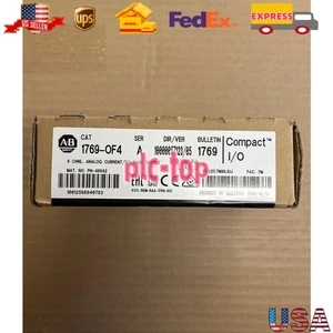 New Factory Sealed AB 1769-OF4 4Pt CompactLogix Analog Output Module US Free Tax - Picture 1 of 3