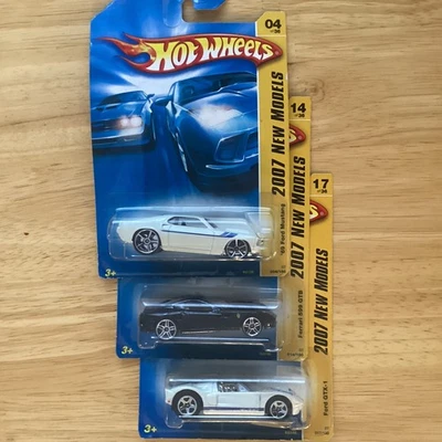 3 “Rare” Mattel Hot Wheels 2007 New Models NIB - Image 1 of 4