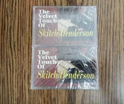 The Velvet Touch of Skitch Henderson 2 Cassette Set 1997 New - Image 1 of 2