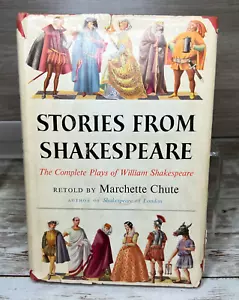 *SIGNED* Stories From Shakespeare by Marchette Chute - 1st Edition (1956) - Picture 1 of 19