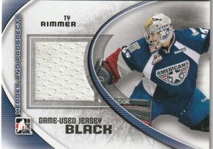 TY RIMMER 2011-'12 HEROES & PROSPECTS GU JERSEY 