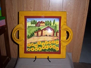 Tetera Francesa Amarilla Douce Provenza-Campo Romance Provenza EE. UU.  - Imagen 1 de 5