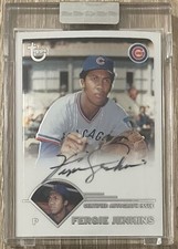 2003 Topps Retired Signature Edition Fergie Jenkins TA-FJ Autograph Auto