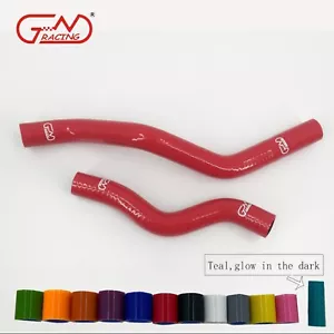 Fit 2001-2005 Honda Civic D17 1.7L DX LX EX GX Silicone Radiator Coolant Hoses - Picture 1 of 13