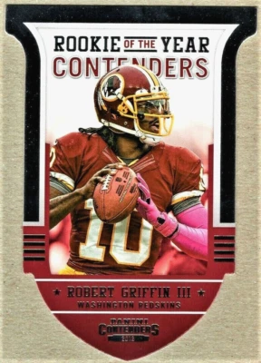ROBERT GRIFFIN III - 2012 PANINI CONTENDERS ROOKIE OF THE YEAR CONTENDERS RC - Image 1 of 2