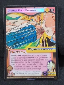 DBZ Dragon Ball Z FOIL Orange Face Breaker 82 CCG Limited Buu Saga MP Score NM - Picture 1 of 9