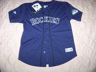 Majestic Youth Colorado Rockies #11 Brad Hawpe Jersey NWT  - Image 1 of 4