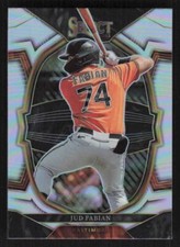 2023 Panini Select #67 Jud Fabian Concourse Silver Prizm 