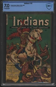 Indios #16, invierno 1952-53. CBCS 7.0 como CGC. Casa de ficción - Imagen 1 de 2