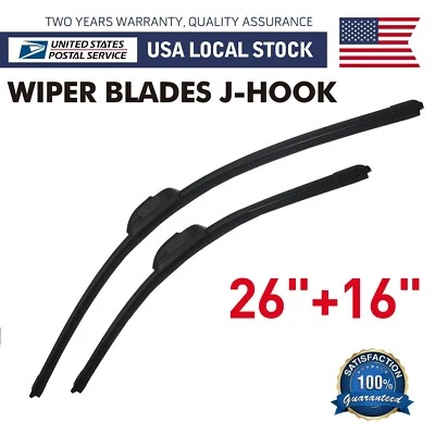 Juego de limpiaparabrisas delantero de 26" + 16" para Toyota Celica 2000-2005 OEM Foto 1 de 4