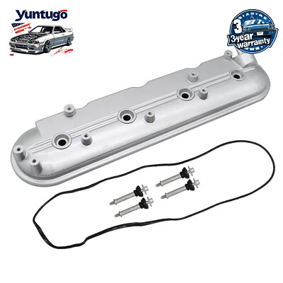 Left Driver Side 12570427 Valve Cover For 1999-2008 Cadillac Chevy GMC Pontiac - Image 1 of 4