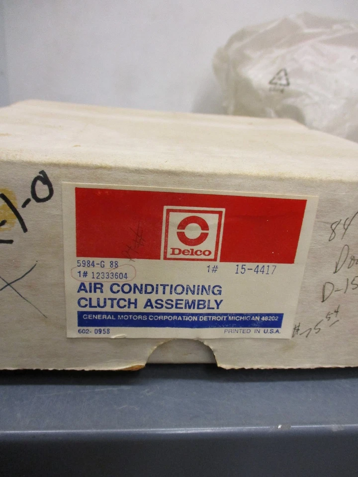 Delco 12333604 AC COMPRESSOR CLUTCH Assembly - Image 1 of 1