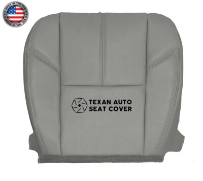 2007-2014 Chevy Silverado 3500HD LTZ Passenger Side Bottom Vinyl Seat Cover Gray - Image 1 of 4