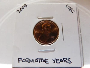 2009 Stempelglanz Lincoln Cent/Penny - prägende Jahre - Bild 1 von 2