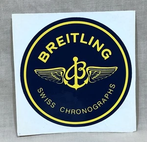 Pegatina BREITLING Navitimer Superocean Chronomat Super Avenger GMT Emergencia/ - Imagen 1 de 2