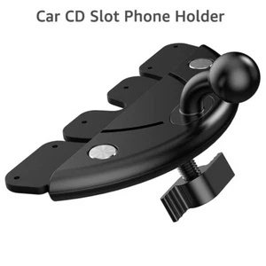 CD Slot Mobile Phone Holder For In Car Universal GPS Mount Stand Cradle - Picture 1 of 9