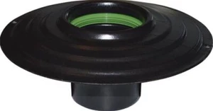 ROSONE CANNA FUMARIA Ø 80 MM NERO INNESTO E GUARNIZIONI PER TUBI STUFA STUFE - Foto 1 di 1