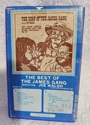 the best of the James Gang JOE WALSH audio music RETRO BLUE cassette GRT L@@K! Foto 1 de 4