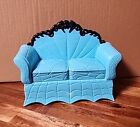 Monster High Coffin Bean Blue And Black Couch