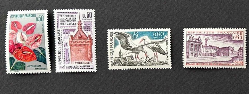 4 French stamps New MNH - Image 1 of 1