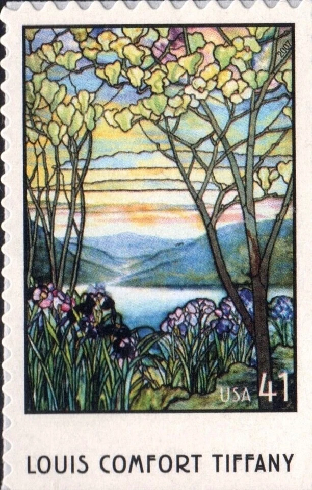 US #4165 MNH 2007 Louis Comfort Tiffany Glass - Image 1 of 1