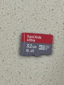 SANDISK ULTRA A1 32 GB Micro SD HC Micro Flash Memory Card - Picture 1 of 1