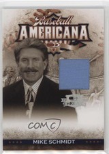 2008 Donruss Threads Baseball Americana Materials /100 Mike Schmidt #BA-10 HOF