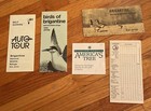 Vintage Brochures Brigantine New Jersey NJ Bird Watching Birds Brochure 1978