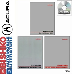 DVD manual de reparación de taller Acura Integra 1998 1999 2000  - Imagen 1 de 1