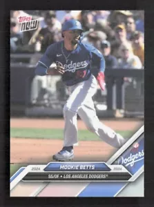 Mookie Betts 2024 Topps NOW Road To Opening Day OD-272 Dodgers Pearl /199 - Picture 1 of 2