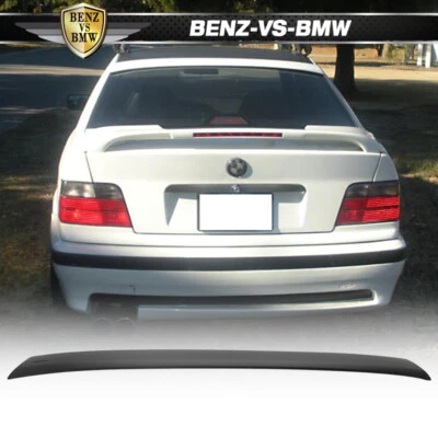 Fits 92-98 BMW E36 3 Series 4Dr AC Style Rear Roof Spoiler Wing Unpainted ABS Foto 1 de 4