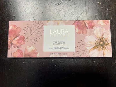 New Laura Geller The Casual Collection Rose & Taupe 14 Eyeshadows Palette - Image 1 of 4