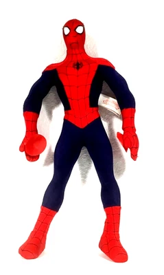 Marvel Ultimate Spiderman 14in Suction Cups Plush 2012 Movie Toybiz CLEAN VG  - Image 1 of 4