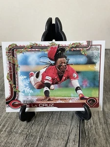 Elly De La Cruz 2025 Topps Holiday H97 Cincinnati Reds - Picture 1 of 2