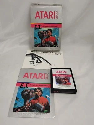 Videogioco Vintage Atari 2600 ET The Extra Terrestrial - Immagine 1 di 2